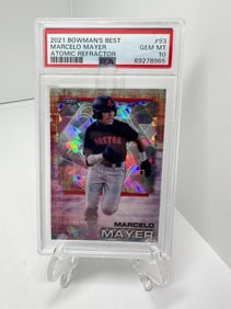 Marcelo Mayer Rookie SP PSA 10 Red Sox