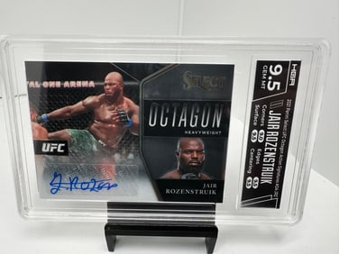 Jair Rozenstruik UFC Auto #d /149 HGA 9.5/10