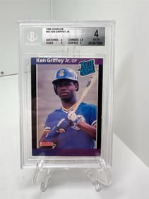 Ken Griffey Jr. rated rookie BGS 4