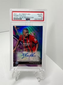 Pierre Kalulu Auto Blue #d /150 PSA 9 Pop 1