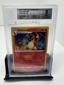 Charizard Cracked Ice Holo BGS 8