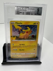 Pikachu General Mills 25th anniversary BGS 9