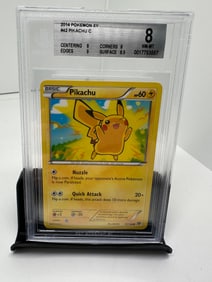 Pikachu Pop 1 XY BGS 8