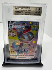 Dragapult Vmax black star promo Pop 13 BGS 9.5
