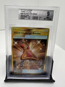 Island Challenge Amulet Gold Pop 1 BGS 9