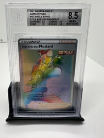 Mustard Rainbow Secret Rare Pop 3 BGS 8.5