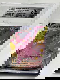 Crobat Vmax black star promo BGS 8.5