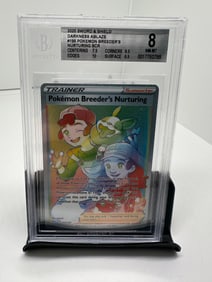 Pokemon Breeder's Nurturing Rainbow Pop 1 BGS 8