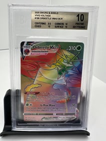 Orbeetle Vmax Rainbow Secret Rare Pop 5 BGS 10
