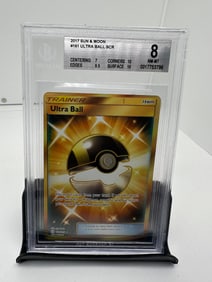 Ultra Ball gold secret rare Pop 7 BGS 8