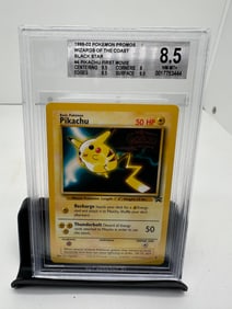 Pikachu black star promo BGS 8.5