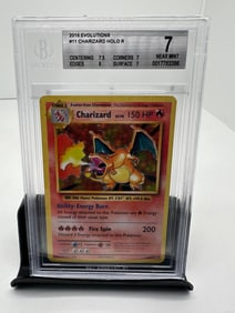 Charizard Holo Evolutions BGS 7