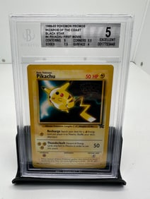 Pikachu black star promo WB Pop 4 BGS 5