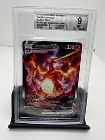 Charizard Vmax black star promo BGS 9