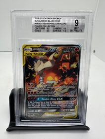 Reshiram & Charizard GX tag team Pop 7 BGS 9