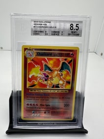 Charizard Reverse Holo Evolutions BGS 8.5