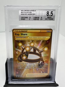 Exp Share gold secret rare Pop 4 BGS 8.5
