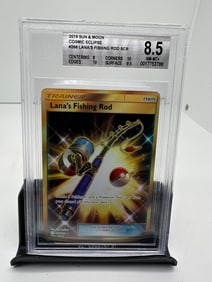 Lana's Fishing Rod gold secret rare BGS 8.5