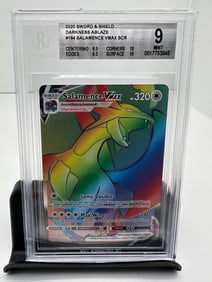 Salamence Vmax rainbow secret rare Pop 14 BGS 9