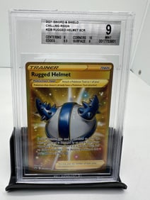 Rugged Helmet gold secret rare Pop 1 BGS 9