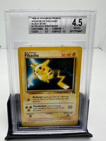 Pikachu black star promo Pop 2 BGS 4.5