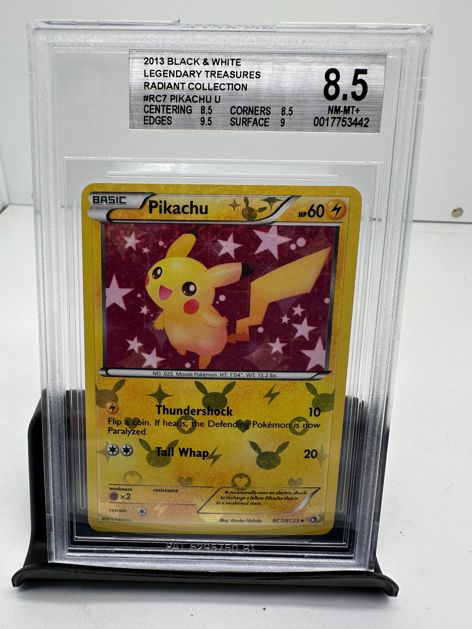 Pikachu Radian Collection BGS 8.5 (1 of 2)
