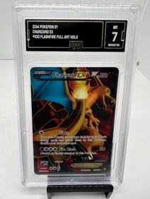 Charizard EX Flashfire full art holo GMA 7