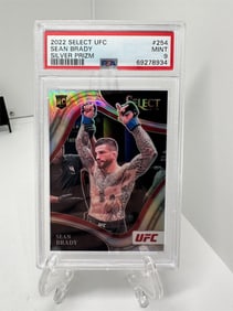 Sean Brady Octagonside Pop 1 Silver RC PSA 9