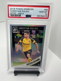 Christian Pulisic Optic Holo PSA 10