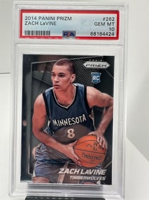 Zach Lavine Bulls Rookie PSA 10
