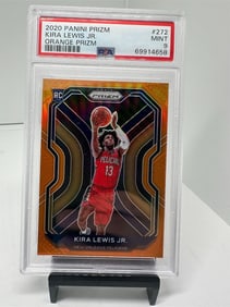 Kira Lewis jr. Orange Rookie #d /49 PSA 9 Pop 4