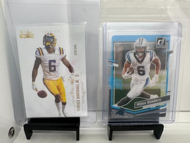 Terrace Marshall Rookie #d /349 Sanders Panthers
