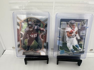 Tyjae Spears Rookie, Davidson RC Falcons
