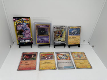 Unified Minds pack, Gastly, Porygon Z foil TCG Pokemon