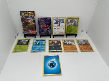 Sword & Shield pack, Deoxys EX foil, Lickitung TCG Pokemon