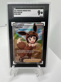 Poke Kid Ultra Rare Full Art Trainer SGC 9