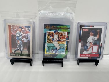 Walker Buehler patch, Mookie Betts, Alston Dodgers