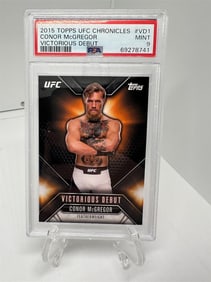 Conor McGregor 2015 PSA 9 UFC