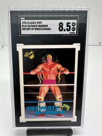 Ultimate Warrior WWF WWE SGC 8.5
