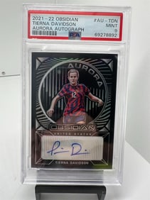 Tierna Davidson Auto #d /149 PSA 9 Pop 1