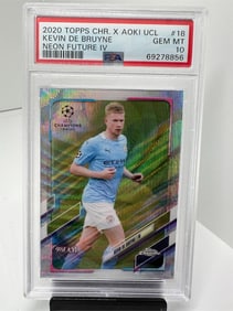 Kevin De Bruyne #d /25 PSA 10 Pop 4