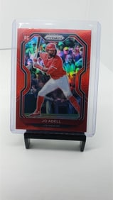Jo Adell rookie color match Angels short print
