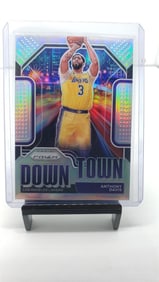Lakers/Mavericks  Anthony Davis Silver Prizm basketball