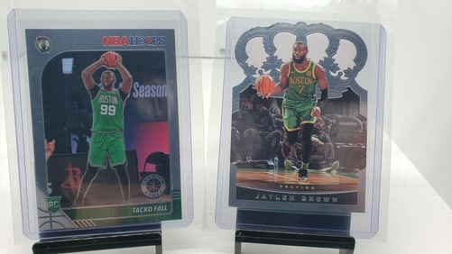 Celtics Jaylen Brown Tacko Fall Rookie