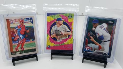 Rangers Jurickson Profar AJ Alexy Ivan Rodriguez