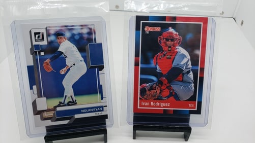 Rangers Ivan Rodriguez #d /2022 Nolan Ryan
