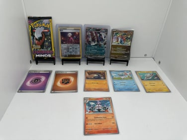 (9) TCG Pokemon Unified Minds pack, Absol EX