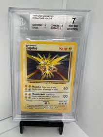BGS 7 Zapdos Holo Base set