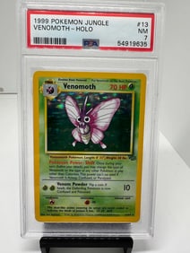 Venomoth Jungle Holo PSA 7