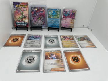 (11) TCG Pokemon Temporal Forces pack, Malamar Vmax